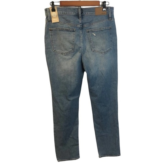 Madewell NWT The Perfect Vintage Jeans in Denman Wash Size 28 - Picture 3 of 10